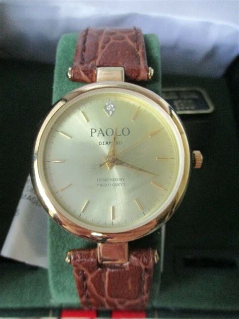 mens paolo gucci watch|Gucci watch bezel only.